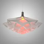 Подвесная люстра Silken Bloom A D120 с плафоном в форме цветка от Vinsa