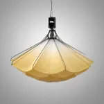 Подвесная люстра Silken Bloom В D120 с механизмом раскрытия с плафоном в форме цветка от Vinsa