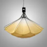 Подвесная люстра Silken Bloom В D150 с механизмом раскрытия с плафоном в форме цветка от Vinsa