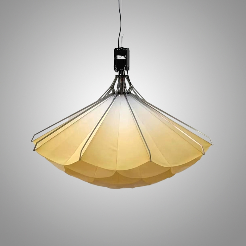 Подвесная люстра Silken Bloom В D80 с механизмом раскрытия с плафоном в форме цветка от Vinsa Подвесная люстра Silken Bloom В D80 с механизмом раскрытия с плафоном в форме цветка от Vinsa