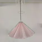 Подвесная люстра Silken Bloom C D80 с механизмом раскрытия и подъёма с плафоном в форме цветка от Vinsa