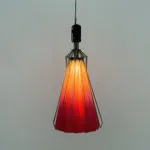 Подвесная люстра Silken Bloom В D120 с механизмом раскрытия с плафоном в форме цветка от Vinsa