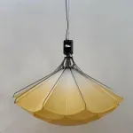 Подвесная люстра Silken Bloom В D120 с механизмом раскрытия с плафоном в форме цветка от Vinsa