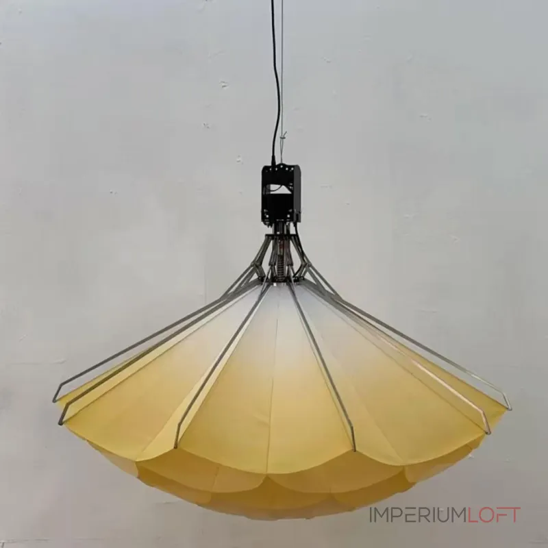 Подвесная люстра Silken Bloom В D120 с механизмом раскрытия с плафоном в форме цветка от Vinsa Подвесная люстра Silken Bloom В D120 с механизмом раскрытия с плафоном в форме цветка от Vinsa