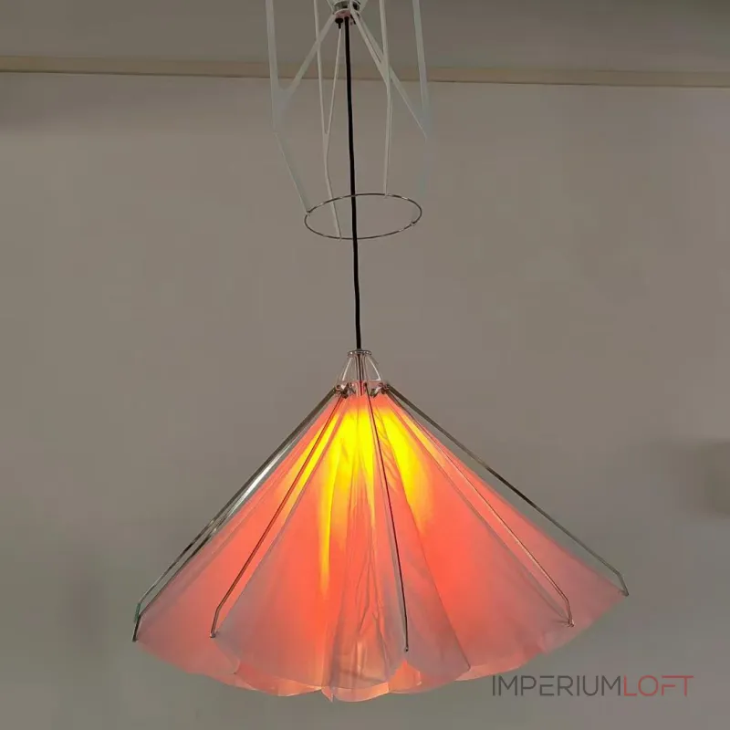 Подвесная люстра Silken Bloom C D80 с механизмом раскрытия и подъёма с плафоном в форме цветка от Vinsa Подвесная люстра Silken Bloom C D80 с механизмом раскрытия и подъёма с плафоном в форме цветка от Vinsa