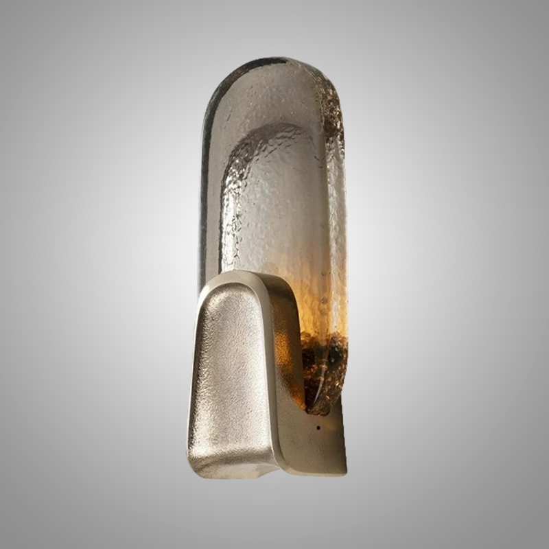 Настенный светильник Textura Lite C со стеклянными фактурными плафонами от Vinsa Настенный светильник Textura Lite C со стеклянными фактурными плафонами от Vinsa