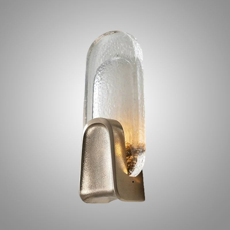 Настенный светильник Textura Lite D со стеклянными фактурными плафонами от Vinsa Настенный светильник Textura Lite D со стеклянными фактурными плафонами от Vinsa