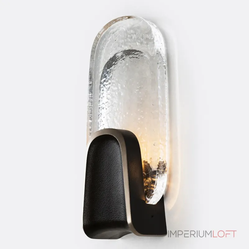 Настенный светильник Textura Lite B со стеклянными фактурными плафонами от Vinsa Настенный светильник Textura Lite B со стеклянными фактурными плафонами от Vinsa