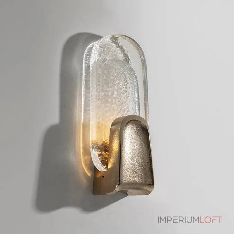 Настенный светильник Textura Lite D со стеклянными фактурными плафонами от Vinsa Настенный светильник Textura Lite D со стеклянными фактурными плафонами от Vinsa