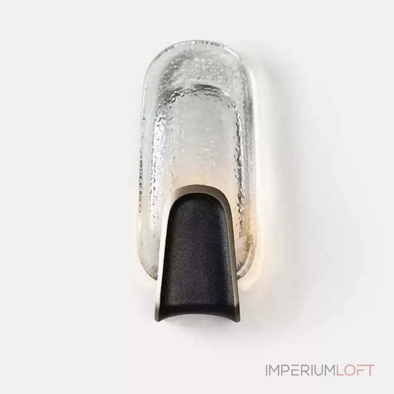 Настенный светильник Textura Lite B со стеклянными фактурными плафонами от Vinsa Настенный светильник Textura Lite B со стеклянными фактурными плафонами от Vinsa