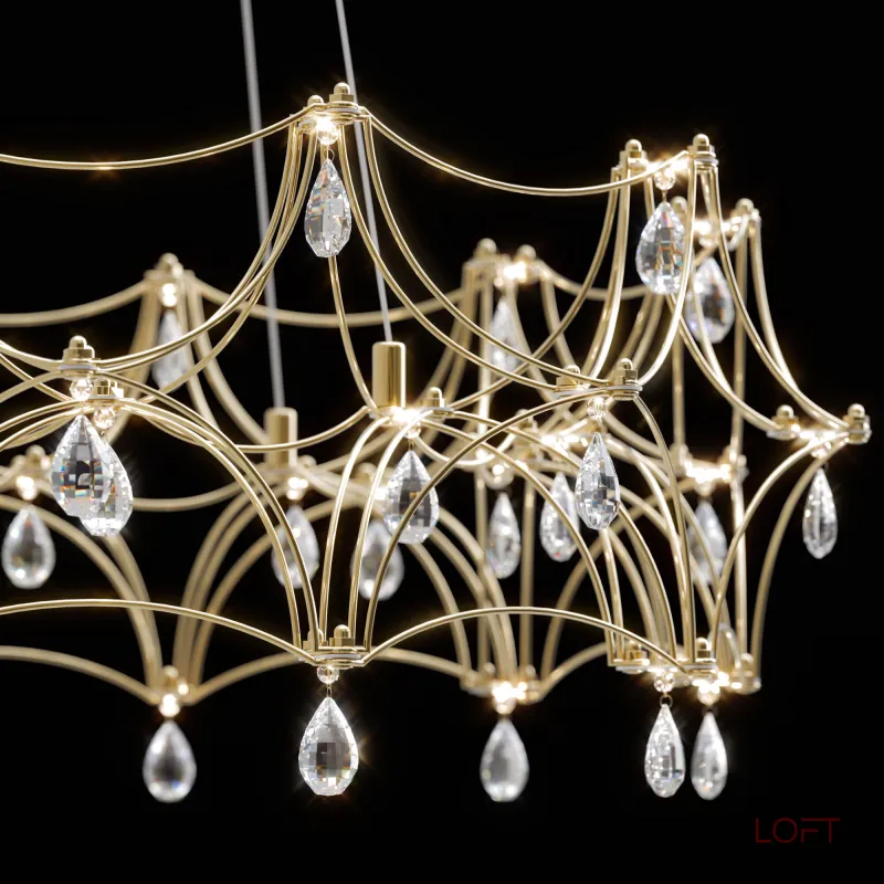 Подвесная люстра Bogate's Sonet 90401 LED от ImperiumLoft Подвесная люстра Bogate's Sonet 90401 LED от ImperiumLoft