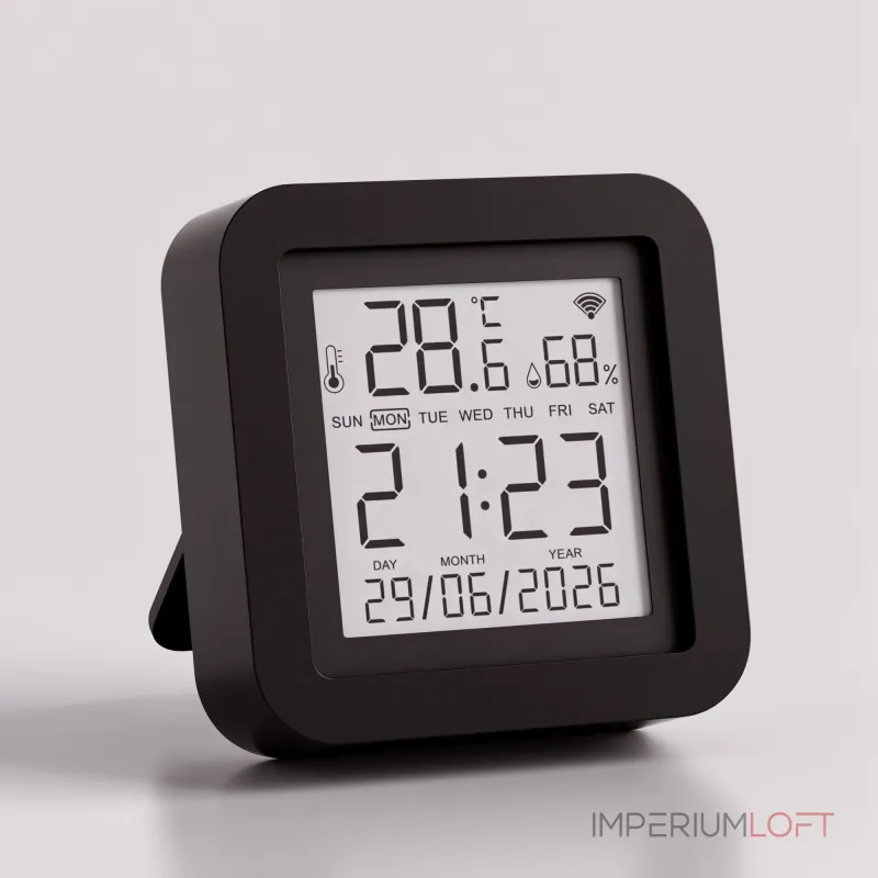 Умный датчик температуры и влажности Elektrostandard Wi-Fi a072216 от ImperiumLoft Умный датчик температуры и влажности Elektrostandard Wi-Fi a072216 от ImperiumLoft