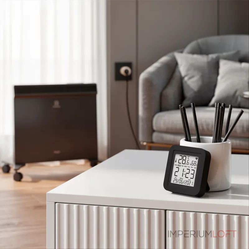 Умный датчик температуры и влажности Elektrostandard Wi-Fi a072216 от ImperiumLoft Умный датчик температуры и влажности Elektrostandard Wi-Fi a072216 от ImperiumLoft