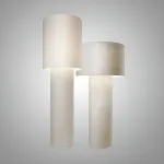 Торшер LOVOND ATMOSPHERE H155/189 2шт в комплекте с текстильным плафоном от ImperiumLoft