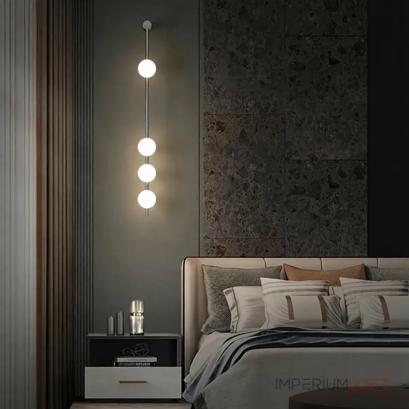 Настенный светильник ADILS WALL H130 Nickel в лаконичном стиле от ImperiumLoft Настенный светильник ADILS WALL H130 Nickel в лаконичном стиле от ImperiumLoft