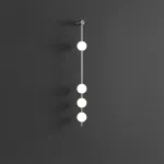 Настенный светильник ADILS WALL H130 Nickel в лаконичном стиле от ImperiumLoft