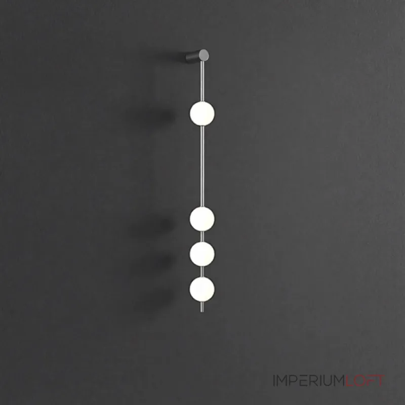 Настенный светильник ADILS WALL H130 Nickel в лаконичном стиле от ImperiumLoft Настенный светильник ADILS WALL H130 Nickel в лаконичном стиле от ImperiumLoft