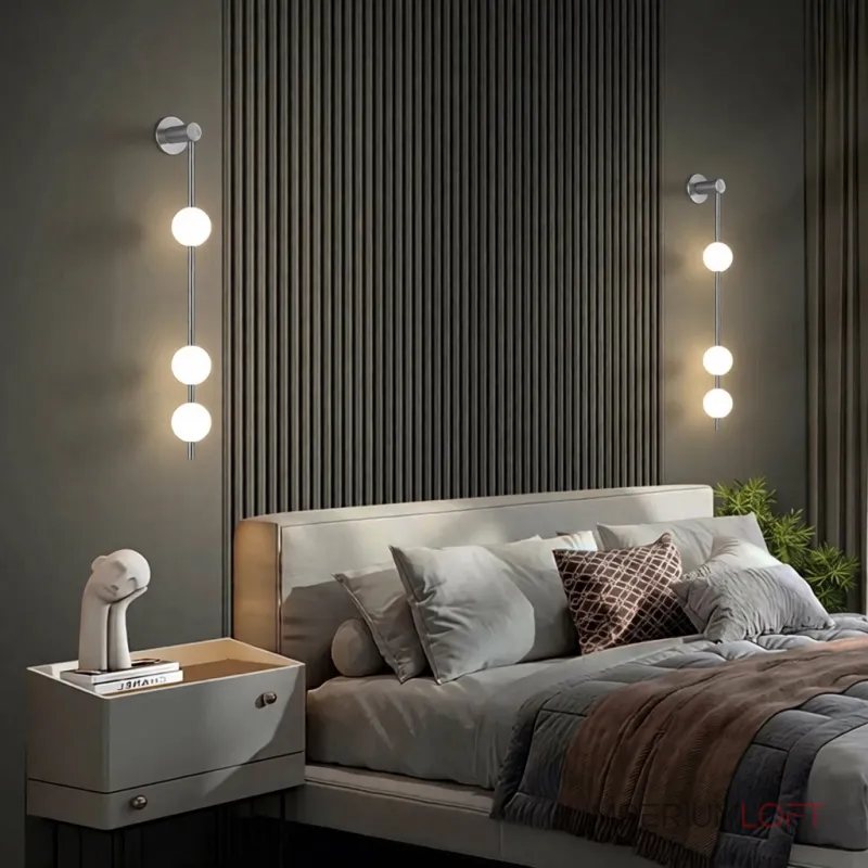 Настенный светильник ADILS WALL H130 Nickel в лаконичном стиле от ImperiumLoft Настенный светильник ADILS WALL H130 Nickel в лаконичном стиле от ImperiumLoft