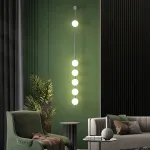 Настенный светильник ADILS WALL H185 Nickel в лаконичном стиле от ImperiumLoft