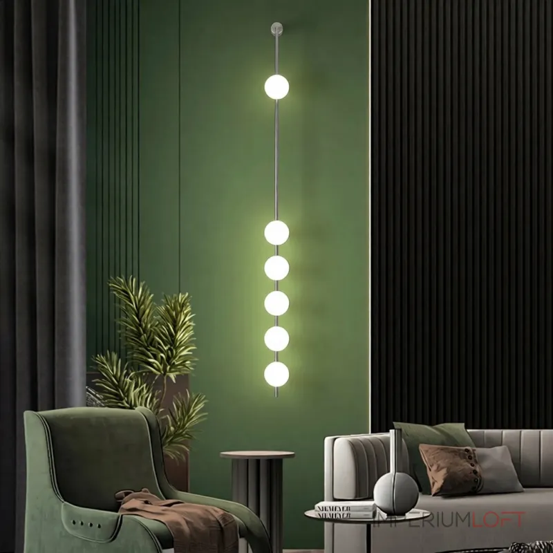 Настенный светильник ADILS WALL H185 Nickel в лаконичном стиле от ImperiumLoft Настенный светильник ADILS WALL H185 Nickel в лаконичном стиле от ImperiumLoft