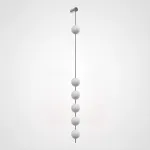 Настенный светильник ADILS WALL H185 Nickel в лаконичном стиле от ImperiumLoft