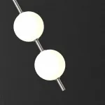 Настенный светильник ADILS WALL H185 Nickel в лаконичном стиле от ImperiumLoft