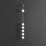 Настенный светильник ADILS WALL H185 Nickel в лаконичном стиле от ImperiumLoft
