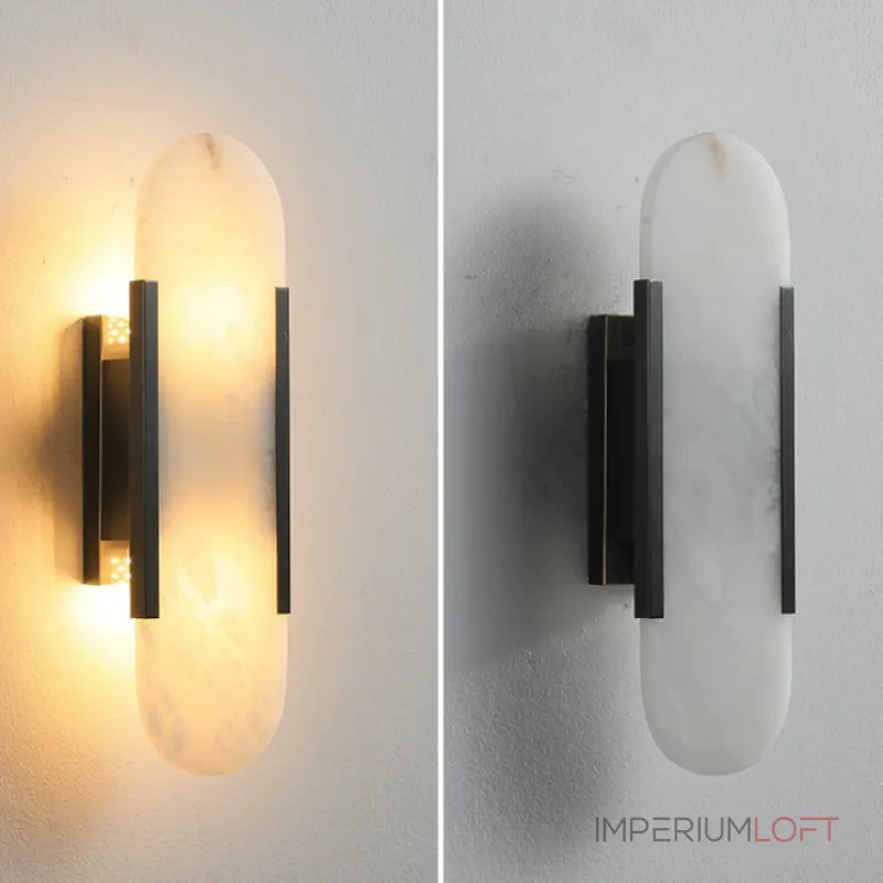 Бра MELANGE ELONGATED SCONCE Black с лаконичным плафоном от ImperiumLoft Бра MELANGE ELONGATED SCONCE Black с лаконичным плафоном от ImperiumLoft