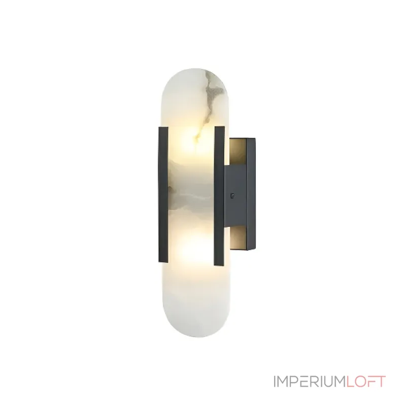Бра MELANGE ELONGATED SCONCE Black с лаконичным плафоном от ImperiumLoft Бра MELANGE ELONGATED SCONCE Black с лаконичным плафоном от ImperiumLoft