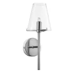Бра INNIS WALL P1 Silver со стеклянным плафоном от ImperiumLoft