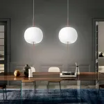 Подвесной светильник LIOBA D33 Brass со стеклянными круглыми плафонами от ImperiumLoft