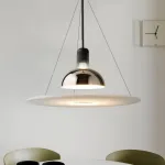 Подвесной светильник FRISBI с оригинальным рассеивателем на плафоне от ImperiumLoft