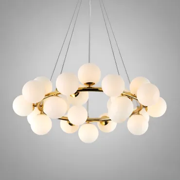 Подвесная люстра Milk Bubble Round Chandelier D70 Подвесная люстра Milk Bubble Round Chandelier D70