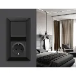 Комплект механизма 1-кл выключателя с самовозвратом Ambrella Volt ALFA MA901050 от ImperiumLoft
