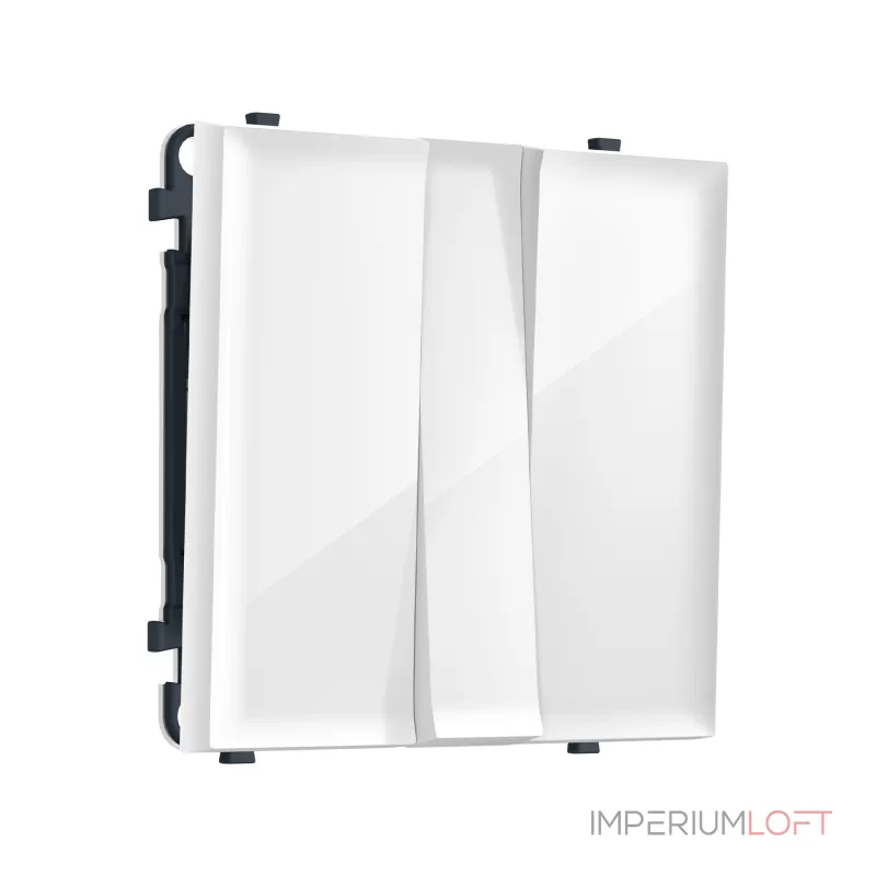 Комплект механизма 3-клавишного выключателя Ambrella Volt SIGMA MS105010 Комплект механизма 3-клавишного выключателя Ambrella Volt SIGMA MS105010
