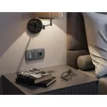 Комплект механизма 2-кл выключателя с самовозвратом Ambrella Volt OMEGA MO653050 от ImperiumLoft