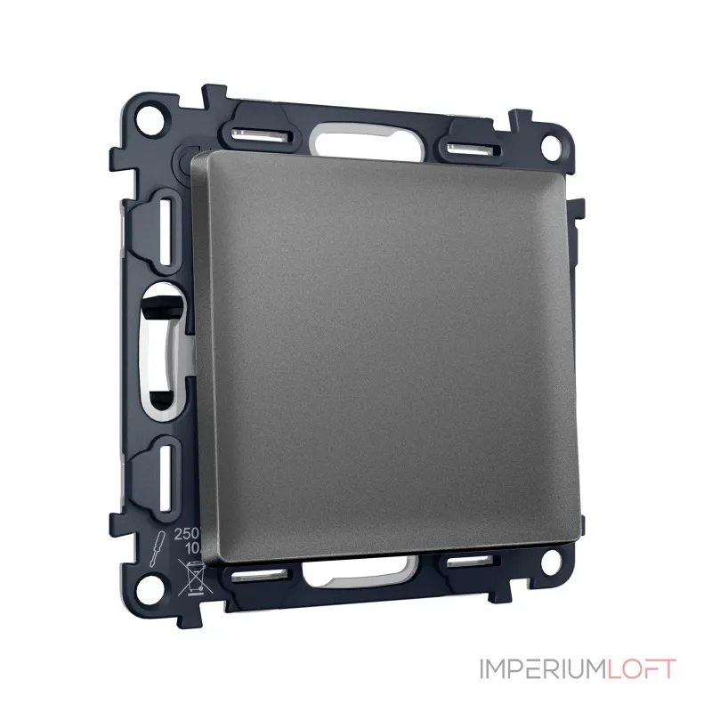 Комплект механизма 1-кл выключателя с самовозвратом Ambrella Volt ALFA MA651050 от ImperiumLoft Комплект механизма 1-кл выключателя с самовозвратом Ambrella Volt ALFA MA651050 от ImperiumLoft