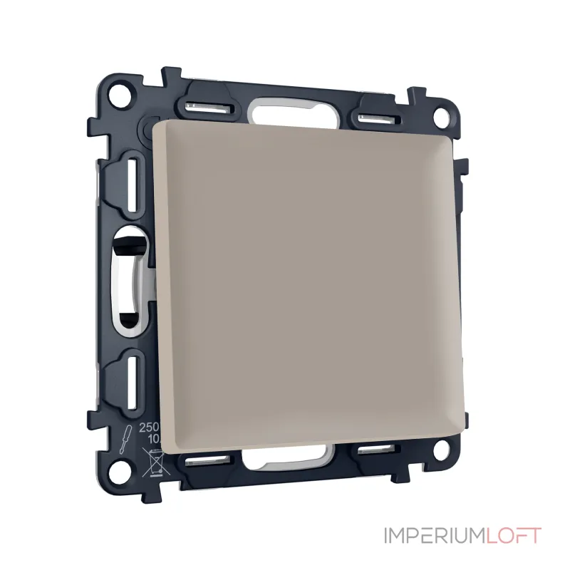 Комплект механизма 1-кл выключателя с самовозвратом Ambrella Volt ALFA MA361050 от ImperiumLoft Комплект механизма 1-кл выключателя с самовозвратом Ambrella Volt ALFA MA361050 от ImperiumLoft