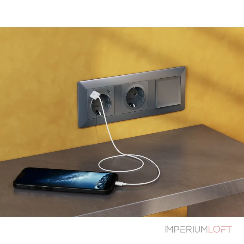 Комплект механизма 1-кл выключателя с самовозвратом Ambrella Volt ALFA MA651050 от ImperiumLoft Комплект механизма 1-кл выключателя с самовозвратом Ambrella Volt ALFA MA651050 от ImperiumLoft