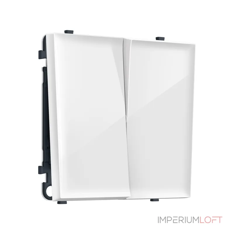 Комплект механизма 2-клавишного перекрестного выключателя 10A-250V Ambrella Volt SIGMA MS103030 Комплект механизма 2-клавишного перекрестного выключателя 10A-250V Ambrella Volt SIGMA MS103030