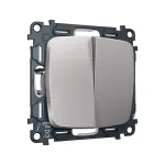 Комплект механизма 2-кл выключателя с самовозвратом Ambrella Volt OMEGA MO503050 от ImperiumLoft