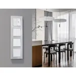 Комплект механизма 2-кл выключателя с самовозвратом Ambrella Volt ALFA MA103050 от ImperiumLoft
