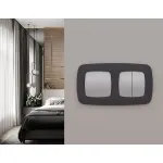Комплект механизма 2-кл выключателя с самовозвратом Ambrella Volt OMEGA MO503050 от ImperiumLoft