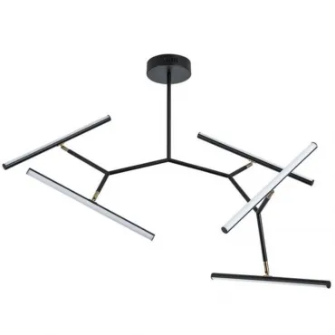 Люстра на штанге Arte lamp ZULU A2170PL-49BK Люстра на штанге Arte lamp ZULU A2170PL-49BK