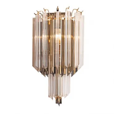 Накладной светильник Divinare Frizzante 1683/01 AP-1 Цвет плафонов золото Цвет арматуры золото