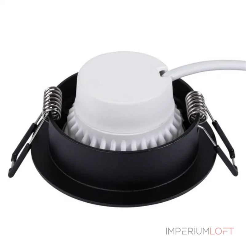 Точечный встраиваемый светильник Arte Lamp MIRA A2861PL-1BK от ImperiumLoft