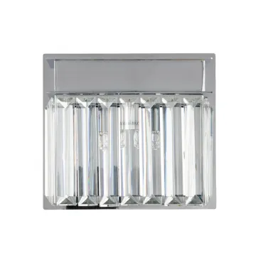 Накладной светильник Divinare Charlie 6817/02 AP-1 Цвет плафонов прозрачный Цвет арматуры хром Накладной светильник Divinare Charlie 6817/02 AP-1 Цвет плафонов прозрачный Цвет арматуры хром