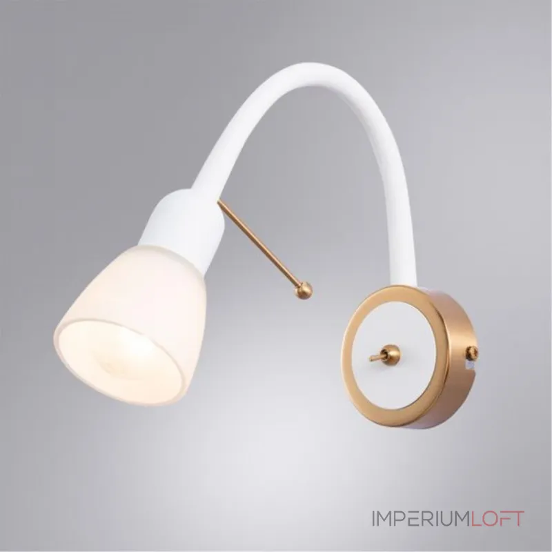 Бра Arte Lamp LETTURA A7009AP-1WH от ImperiumLoft