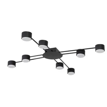 Потолочная люстра Arte Lamp TRACY A1527PL-8BK Потолочная люстра Arte Lamp TRACY A1527PL-8BK