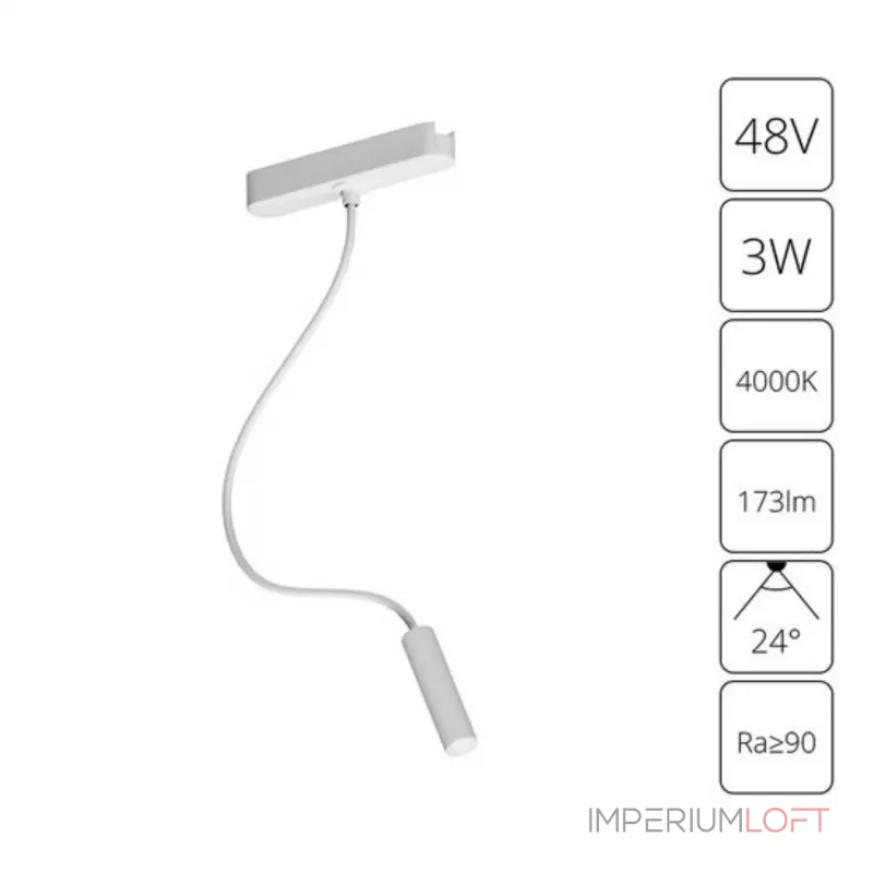 Магнитный трековый светильник Arte Lamp RAPID A6162PL-1WH от ImperiumLoft Магнитный трековый светильник Arte Lamp RAPID A6162PL-1WH от ImperiumLoft